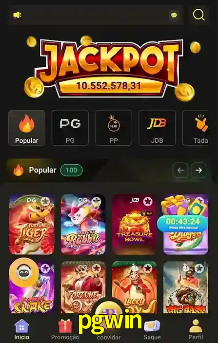 Promoções Especiais no pgwin App